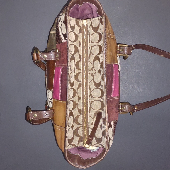 Coach Holiday Patchwork Bag - Picture 6 of 10